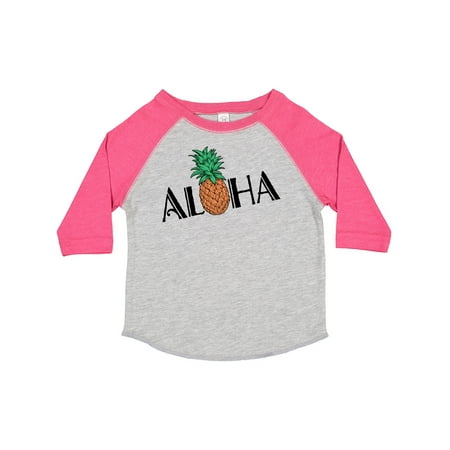 

Inktastic Aloha- with Pineapple Boys or Girls Toddler T-Shirt