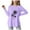Purple, variant on Povozer Girls Long Sleeve Shirts Fashion Girls Long Sleeve Tees Girls' Soft T-Shirts Kids Basic Crewneck T-Shirts Top for Teen Youth Girls for 5-6 Years,Purple