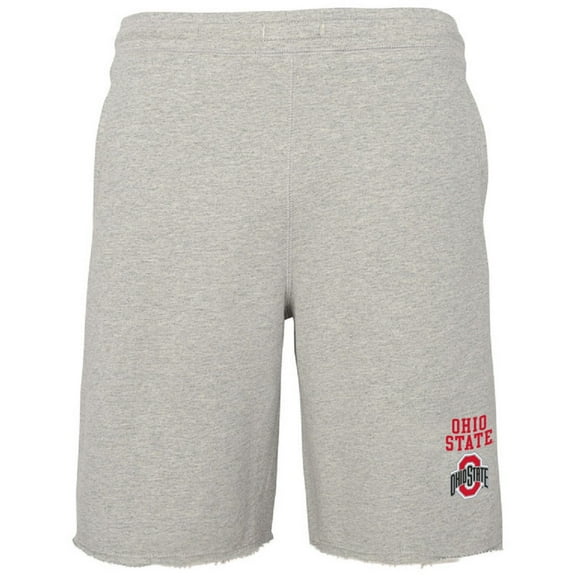 Youth Gray Ohio State Buckeyes French Terry Shorts