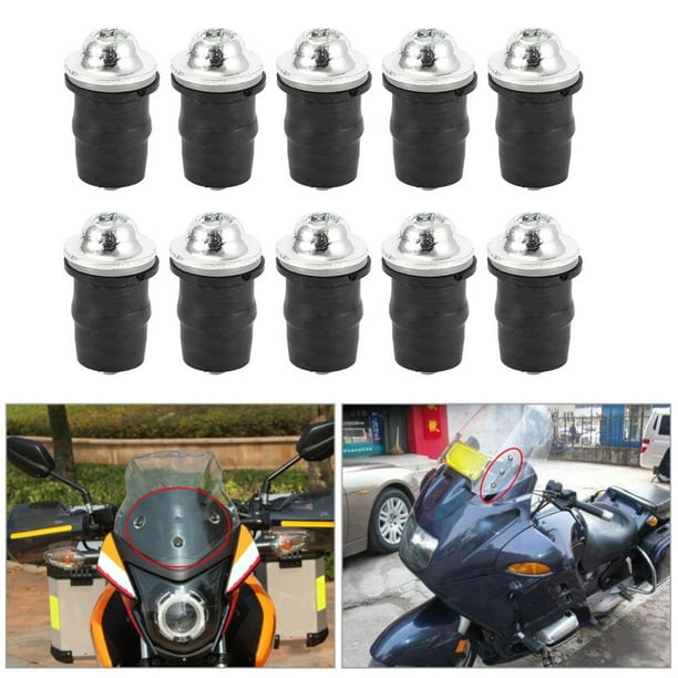 Pernos De Parabrisas De Motocicleta Kit De Instalación De Parabrisas Resistente Al Desgaste Pernos De Parabrisas De Rendimiento Estable Para Universal Para Parabrisas De ANGGREK Otros