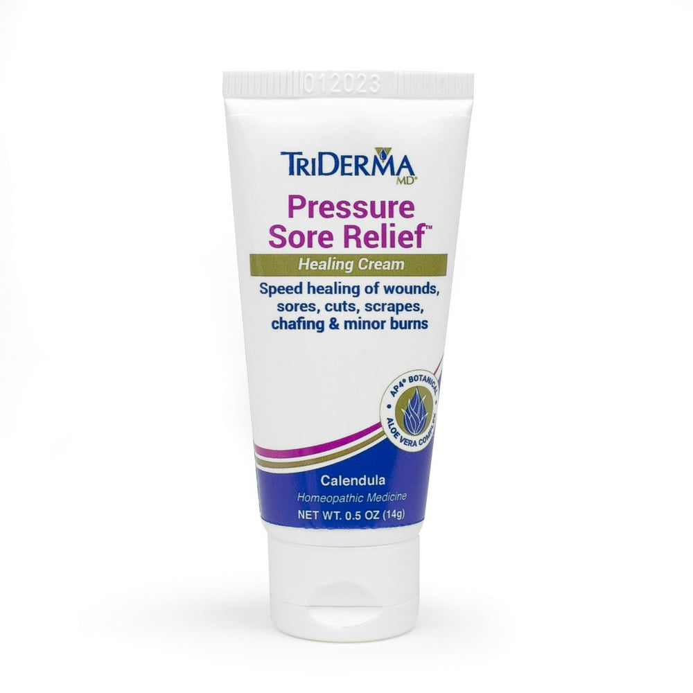 TriDerma Pressure Sore Relief Cream, 4 ounce Tube