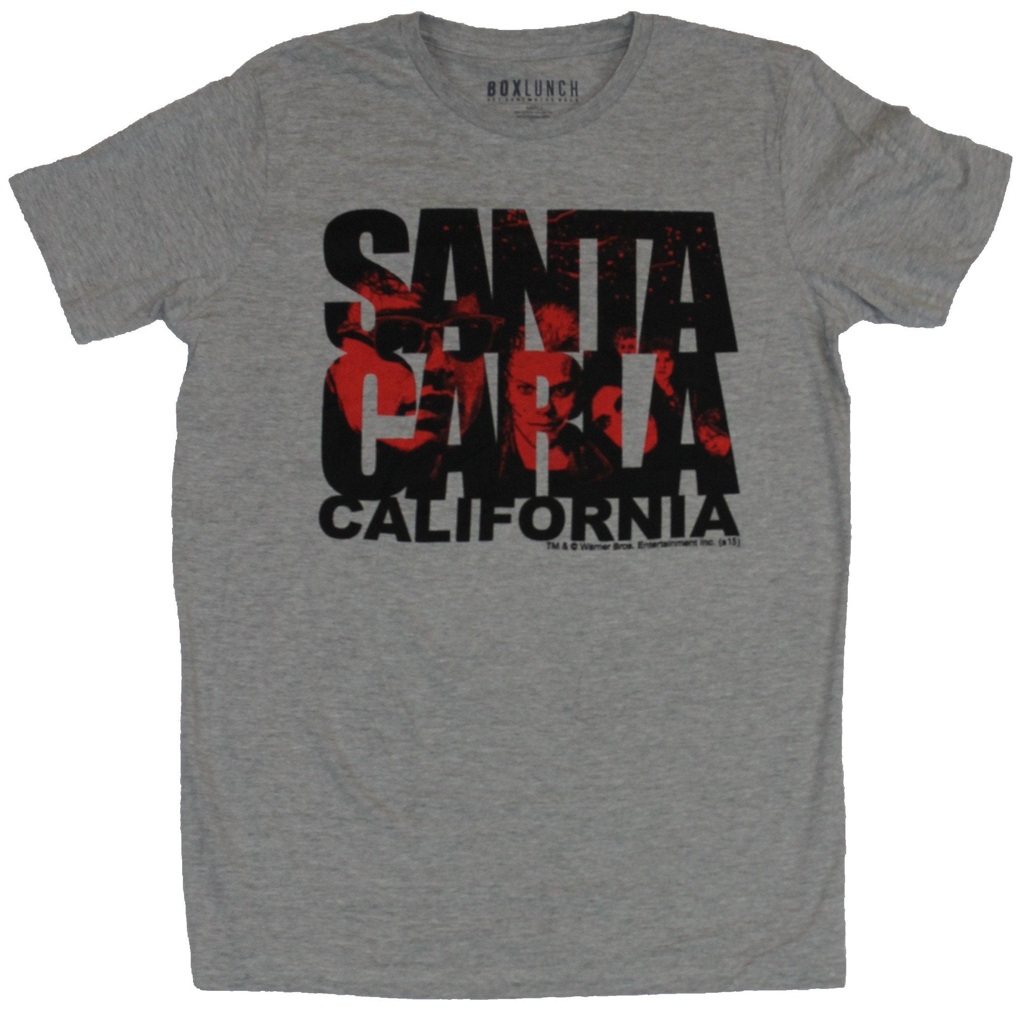 The Lost Boys Mens T-Shirt - Santa Clara California Face Logo Image ...