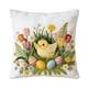 thumbnail image 2 of Funda de almohada corta de pelusa de 45 cm | Funda de cojín decorativa para sofá y cama | Bonita decoración bordada para sala de estar y dormitorio | Cojín decorativo cuadrado, 2 of 6
