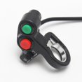thumbnail image 1 of Moto Interruptor de Arranque Universal Señal de de La Bocina Encendido Apagado, Plástico shamjiam Interruptor de manillar de motocicleta, 1 of 7