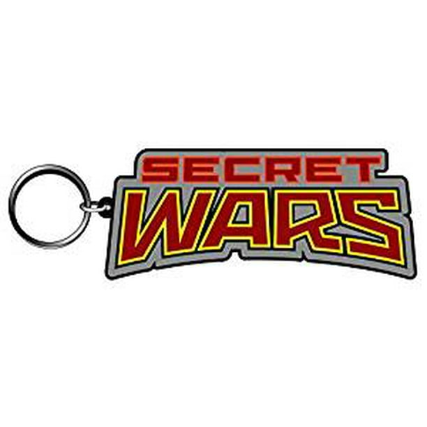 Porte-clés - Marvel - Guerre Secrète Logo PVC Soft Touch Nouveau 68401