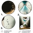 thumbnail image 3 of Designart "Hourglass in Hyper-Reality III" Surrealism landscape Metal Wall Decor, 3 of 5