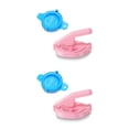 thumbnail image 2 of Monstrate Molde de prensador de alimentos casero antiadherente Manual para hacer Dumpling Skin, herramienta de moldeo a presión manual DIY, Rosado 2piezas, 2 of 6