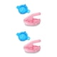 thumbnail image 3 of Cateissary Máquina para hacer bolas de hervida, prensador de alimentos casero, molde de cocina DIY, molde de prensado a mano para Rosado 2piezas, 3 of 6