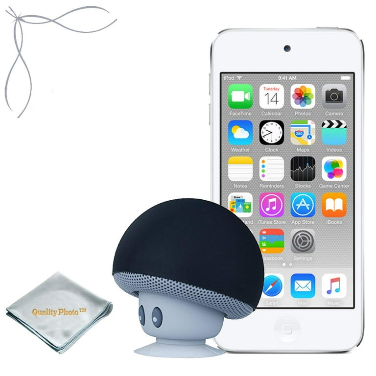Apple iPod Touch Silver Generation) Mushroom Bluetooth Wireless Speaker/iPod Stand - Quality Photo Cloth - Walmart.com
