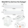 thumbnail image 6 of Shuntong Premium Shower Caddy, Adhesive Bathroom Shower Organizer and Storage, No Drill Shower Shelves for Inside Shower, Rustproof Shower Storage Rack 2 Pack Black, 6 of 7