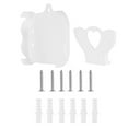 thumbnail image 2 of Wall Mount Holder, Stabilize Wifi Signal, Clean Design, Easy Installation for  Home Wifi and  Pro Wifi System, White ABS Material, 2 of 7