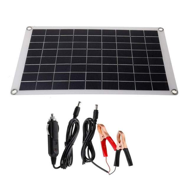 250W Solar Panel 12V Solar Cell 50A-100A Controller Flexible Solar Panel for Phone RV Car Charger Outdoor Battery Supply ,Easy to Install