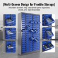 thumbnail image 6 of Muweixin 100 Drawer Parts Bins, Screw Organizer Bolt Bin Parts Storage, With Removable Dividers Label Slots, Easy To Clean for Workshop Home Office, 6 of 9