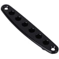 thumbnail image 3 of Guitar String Thru Body Plate, Gold Corrosion Resistance Electric Guitar Parts, Black Durable Zinc Alloy For Guitar Lovers Players, 3 of 6