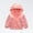 Pink, variant on Herrnalise Toddler Kids Baby Boys Girls Fashion Cute Dinosaur Rainbow Pattern Windproof Jacket Hooded Coat Clearance !