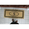 thumbnail image 6 of First Impression Quinton Monogrammed Coir Indoor/Outdoor Door Mat, 6 of 11