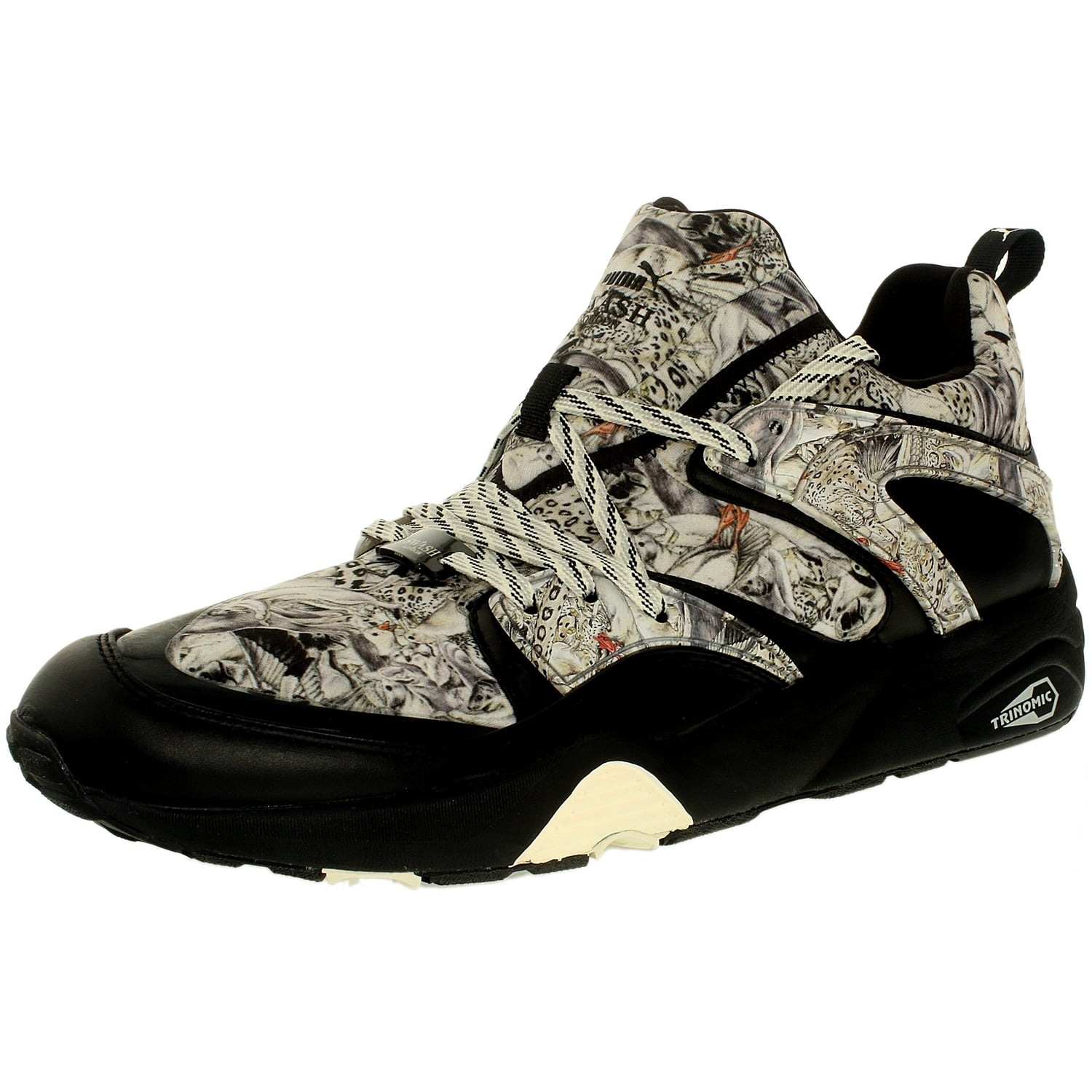 Puma Men's Blaze Of Glory X Swash Wta Black Low Top Fashion Sneaker - 12M Puma Men's Blaze Of Glory X Swash Wta Black Low Top Fashion Sneaker - 12M