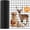 24in*50ft 2″×3″, variant on Welded Wire Fencing 24 Inch x 50 Foot,2 Inch x 3 Inch 16GA Black PVC Wire Fence,Vinyl Coating Metal Wire Mesh for Yard Vegetable Protection Goat & Poultry Netting