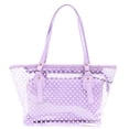 thumbnail image 2 of Up to 65% off Fashion Lady Plastic Wave Point Transparent Beach Shoulder Bag Handbag + Clutch, 2 of 5