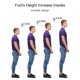 thumbnail image 4 of Plantillas Elevadoras TPE Suaves y Elásticas para Hombre y Mujer, Diseño Celular Antifatiga, Aumento de 3.5 cm, Incluye Par de Plantillas, Color Azul, Varias Alturas Opcionales, 4 of 7