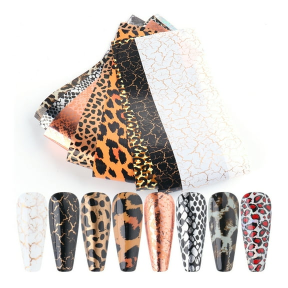 ruhuadgb Fashion Nail Sticker 3D for Party Long Lasting