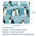thumbnail image 5 of Penguin Printed Square Gaming Mouse Pad, Non-Slip Rubber Bottom Mouse Mat for Office, 8.3x9.8 Inch, 5 of 6