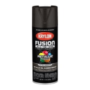 Krylon Fusion All-In-One Metallic, Metallic, Oil Rubbed Bronze, 12 oz