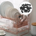 thumbnail image 4 of 100 Pcs Sink Mats Wire Protector Cord U-shaped Pad Rubber, 4 of 6