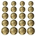 thumbnail image 1 of MasteelfCA 50Pcs DIY Sewing Buttons Vintage Brass Buttons Clothing Replacement Buttons, 1 of 7