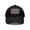 Black / Grey patch, variant on Dad Hat with Leather Patch (Rectangle)