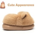 thumbnail image 2 of Drecage Toddler Kids Cute Capybara Slippers Boys Girls Winter Warm Fuzzy Bedroom House Shoes, 2 of 6