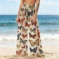 thumbnail image 2 of SELONE Womens Swimsuit Cover up Sun Protection Boho Pants Summer Wide Leg Trouser Hawaiian Beach Wear, 2 of 8