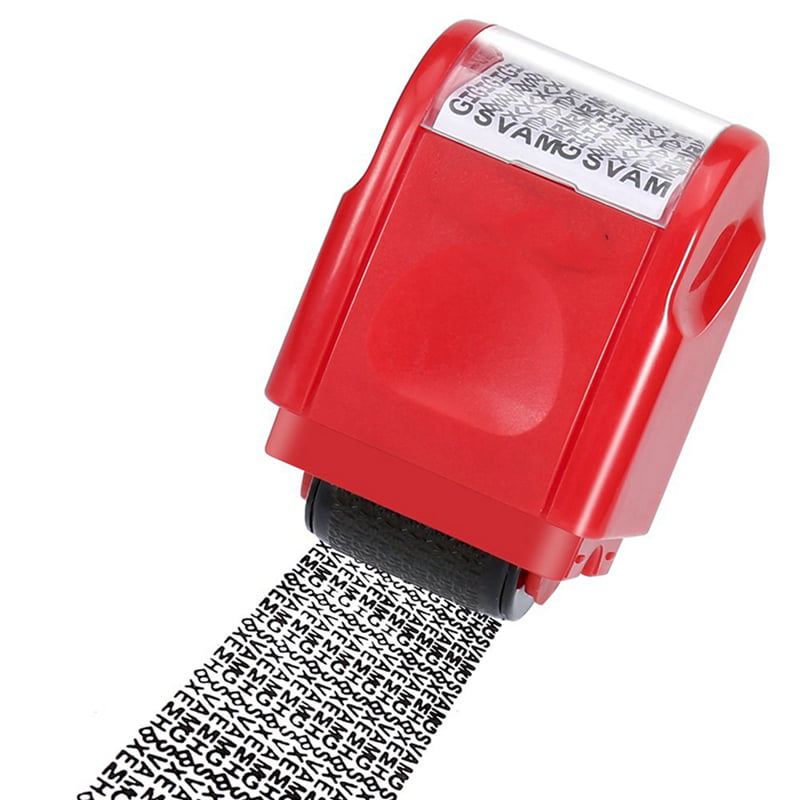 Wide Roller Stamp Identity Theft Stamp Perfect for Privacy Protection,Privacy Secrecy Seal