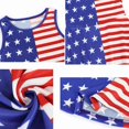 thumbnail image 6 of Benylion 4th of July Dresses Toddler Girl American Flag Tank Dress Summer Sleeveless Dresses for 7-8 Years, 6 of 6