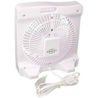 HOMEBASIX F-1022 Box Fan, 10-Inch