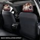 thumbnail image 3 of ¡Maldiciones! Funda Protectora Universal para Reposacabezas de Coche, Funda Elástica para Reposacabezas de Asiento de Auto, Funda de Tela Antipolvo, Accesorios de Interior 2 Piezas, 3 of 6