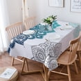 thumbnail image 2 of Mandala Gradient Wedding Party Table Cloth Waterproof Oilproof Dining Table Cover Kitchen Home Decor Tablecloth, 2 of 7