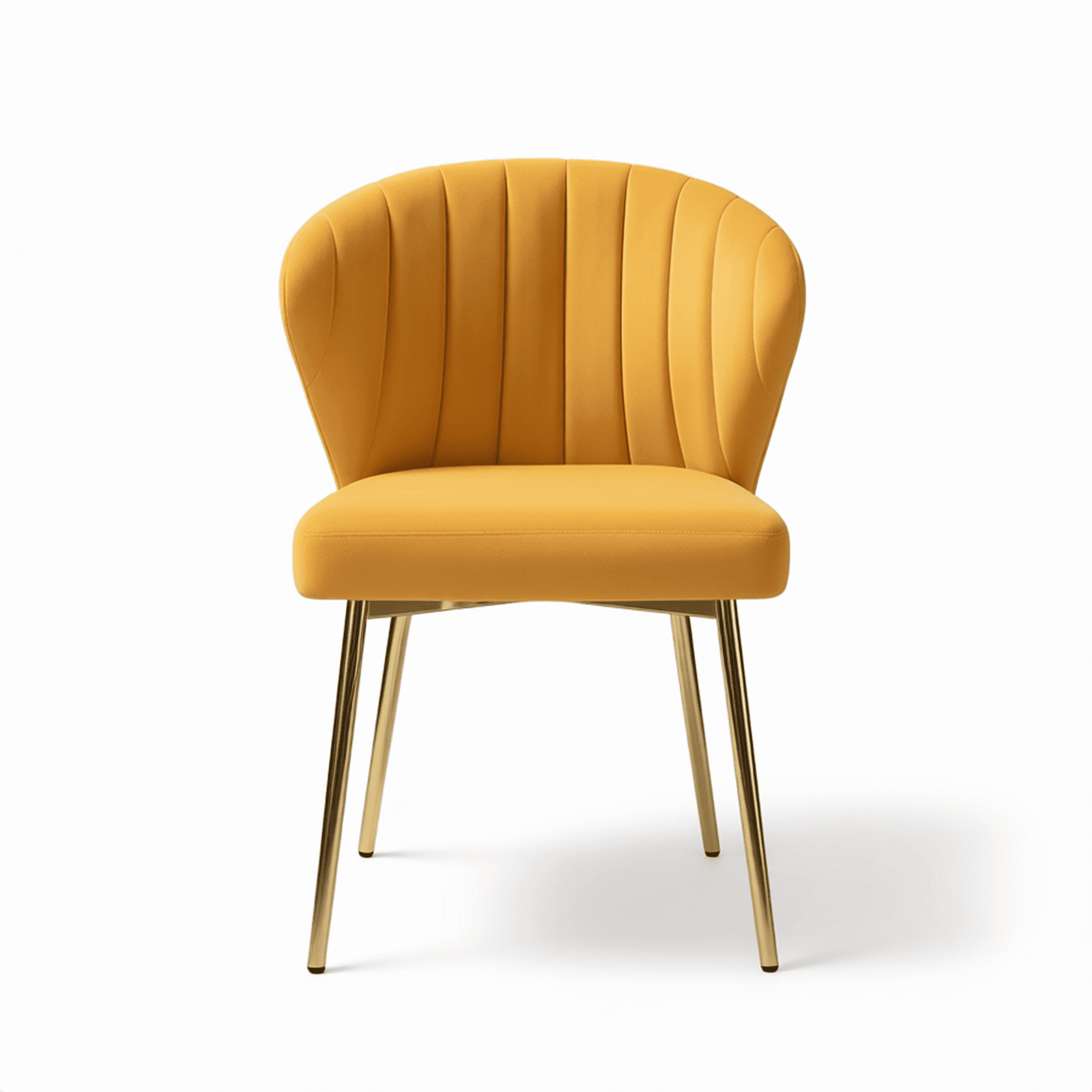 velvet dining chair with gold product
