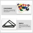 thumbnail image 2 of DEEPCRAFF Rack Pool Balls Billiard Balls Racks Plastic 2Pcs 13.17X11.59X1.57in, 2 of 6
