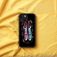 thumbnail image 5 of Lightweight Yellowing Resistant iPhone 15 Case - Modern Urban Aesthetic with Playful Graffiti Pattern Design, 5 of 6