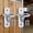 Silver 2 pieces, variant on Zeiwohndc Stable Bucket Hook with Screws Heavy Duty Wall Mounted Feed Bucket Holder