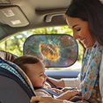 thumbnail image 2 of Jeiento Rugby Car Window Sun Shades for Side Window Baby Windows Shades for Car 2pcs Kids Car Rear Window Shade Sun Block UV Ray Lighting and Glare, 2 of 7