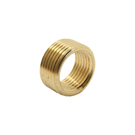 Thrifco 5318100 1/4 X 1/8 Brass Face Bushing