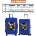 thumbnail image 3 of 18-32 Inch Large Capacity Travel Essential Bag Travel Accessories Trolley Box Golden Letter Serie Print Pattern Protective Cover 8golden A L, 3 of 6