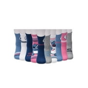 Disney Stitch Womens Graphic Crew Socks, 10-Pack, Sizes 4-10
