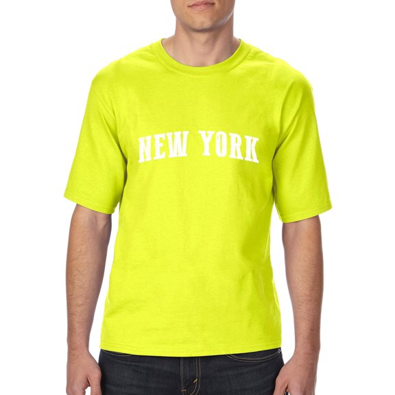 "Mens and Big Mens New York City T-Shirt, up to size 3XLT"