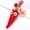 Chili style, variant on Handmade finished vegetable pendants: onion, ginger, garlic, cabbage keychains, car hangings, bag accessories, gift box accessories, and gifts