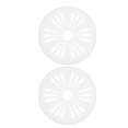 thumbnail image 1 of Shisuyan 2pcs Washing Machine Spin Cap Cover Plastic Automatic Washer Clothes Pressing Piece Dehydration Barrel Clothes Pressing Pad Washing Machine Accessories White, 1 of 9