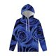 thumbnail image 3 of Sudadera con capucha con estampado 3D de flores de rosas coloridas para hombre y mujer, jersey con estampado floral de Harajuku, ropa de calle para primavera y otoño, 3 of 5