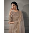 thumbnail image 4 of Traditional Wear Indian Pakistani Designer Sewn Salwar Kameez Trouser Pant Dress ( Cream, M - 40 ), 4 of 7